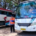 Saat musim libur panjang, Polres Garut melakukan pengawasan secara intensif untuk memastikan keamanan bus pariwisata yang masuk ke Kab. Garut